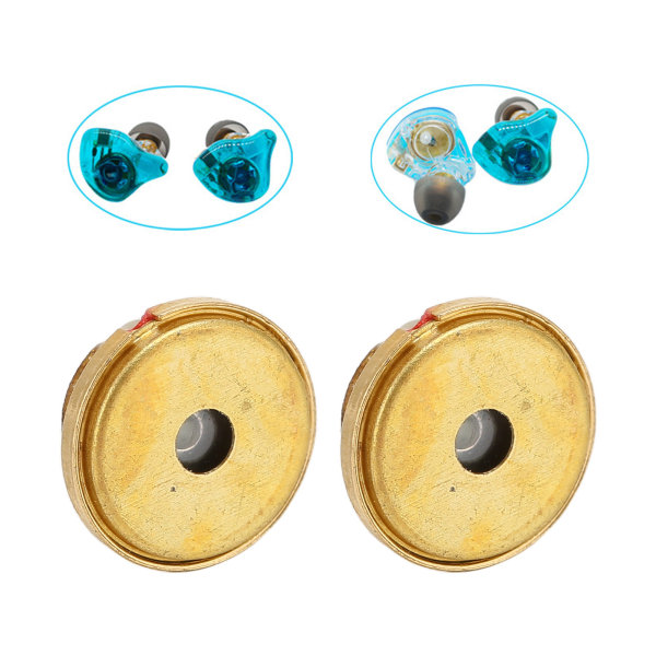 2st 10 mm hörlurar Högtalarelement Professionella hörlurar Högtalarelement delar för hörlurar Reparation DIY-tillbehör