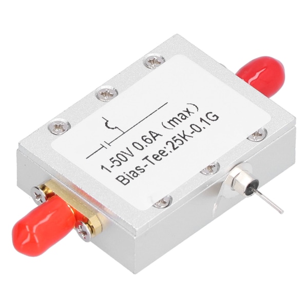 RF Isolerad kondensator Bias Tee Blocker Elektroniska komponenter 25K‑100MHz DC 1‑50V
