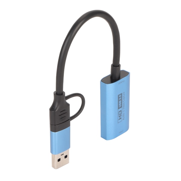4K Audio Video Capture Card USB3.0 HD Multimedia Interface till USB C Video Capture Adapter för spel Live Streaming Z29C