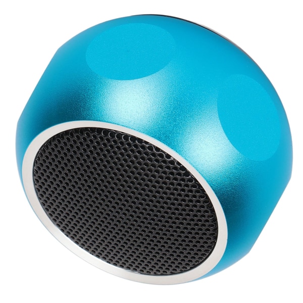 Mini Bärbar Bluetooth högtalare Söt liten trådlös högtalare med snodd för duschcykel Bil TravelBlue