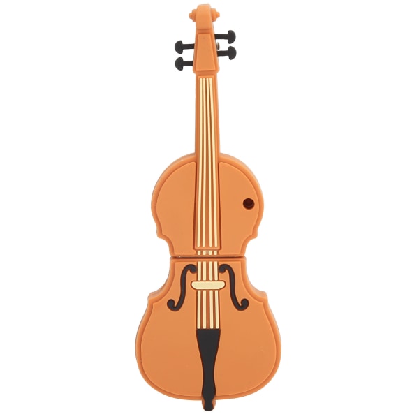 Violin Modeling USB Stick Härligt hemkontor USB minne för musikdatalagring64GB