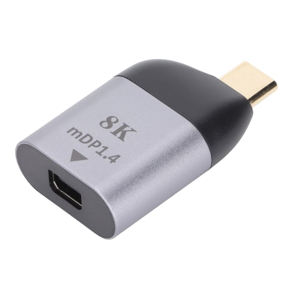 JORINDO Typ C till DisplayPort-omvandlare Typ C hane till mini DP hona-adapter stöder 4K 60Hz