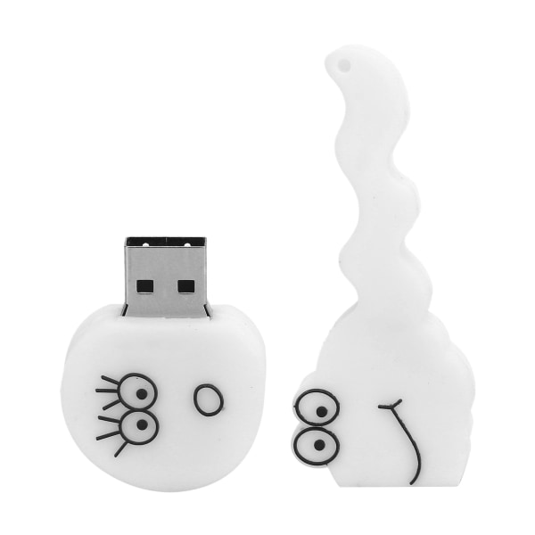 Cartoon USB Flash Drive 2.0 Pendrive Modell Datalagring Memory Stick U Disk Accessory64GB