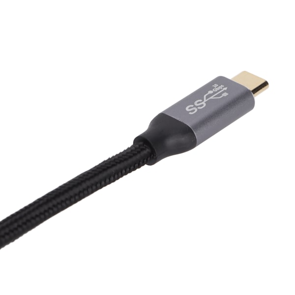 USB C-kabel 10Gbps Snabbhastighet 100W Power Snabbladdning 4K 60Hz Smart Chip Stabil överföring Typ C Hane-kabel för PC