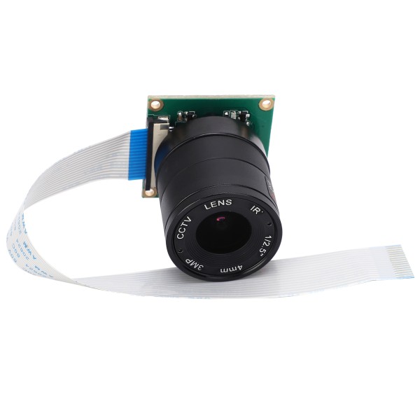 Kameramodul Grön för Raspberry Pi 4 3B HDMI 1080P Stort objektiv 5MP RPI3232 32 x 32mm