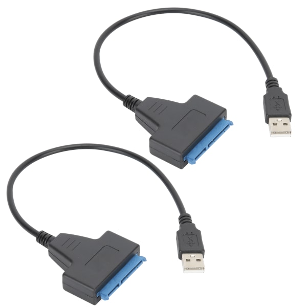 2st bärbar USB 2.0-port till lång skal för SATA-gränssnittskabelutrustning