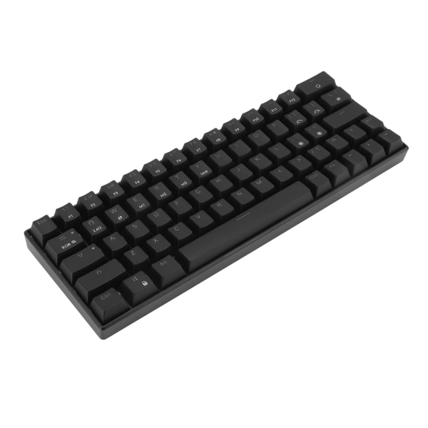 Mekaniskt tangentbord 64 tangenter RGB Trådlöst 2.4G BT3.0 5.0 Typ C Kabelanslutning Ergonomisk Svart Mekaniskt tangentbord Röd Switch