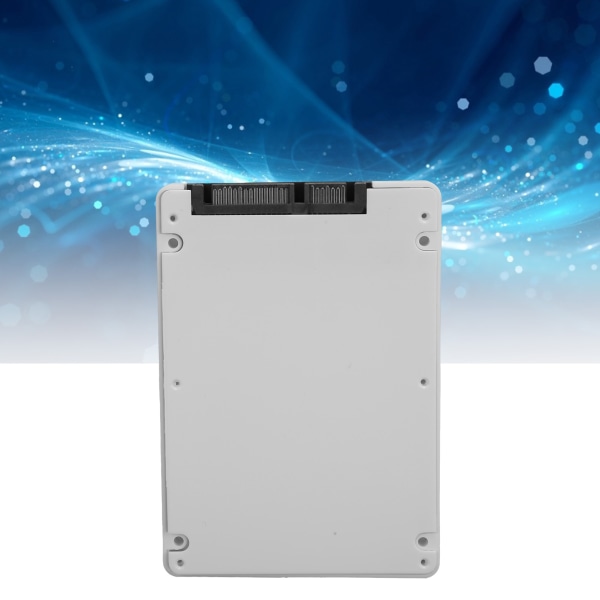 SATA Enclosure SSD till 3.0 NGFF Support M.2 Hard Drive Portable Converter med CaseWhite