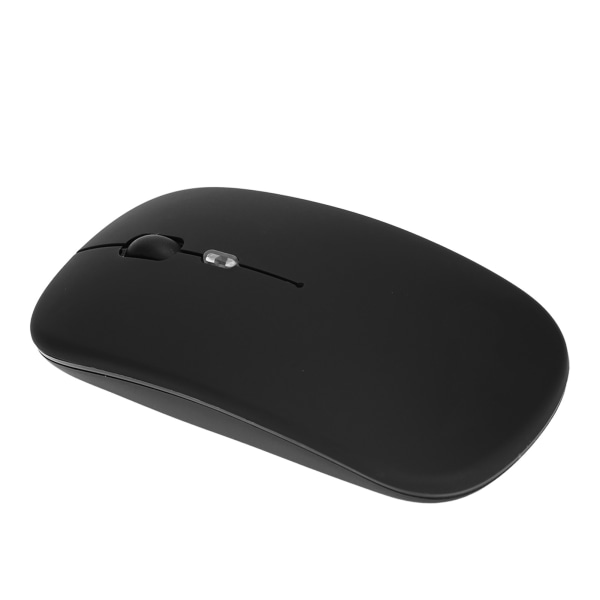 Trådlös mus 2.4G Ergonomisk Dual Mode LED andningsljus 500mAh Uppladdningsbart batteri Justerbar DPI Office Mouse Black