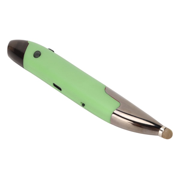 Trådlös Pen Mus Uppladdningsbar Lysande Tyst Liten Bärbar Bluetooth 2,4g Dual Mode Trådlös Pen Mus för PC Laptop Grön