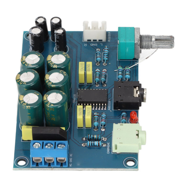 TPA6120A2 Hörlursförstärkarkort DC12‑24V 8‑600 Ohm Lågt brus Audiophil HiFi-förstärkarkort för hörlurar