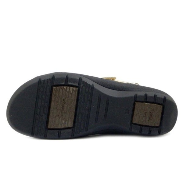 Ortopediska sandaler i beige läder – STILEDIVITA – Uttagbar innersula – Dam