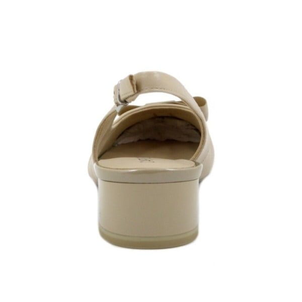 Dampumpar – CAPRICE – Mjukt beige läder – Bekvämt och elegant