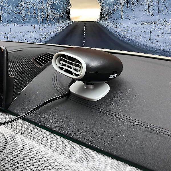 12v 150w kannettava autonlämmitinpuhallin auton sulatuspuhallin säädettävällä jalustalla nopea jäähdytys ja lämmitys