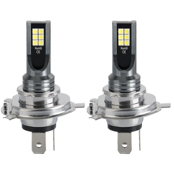 H4/9003 LED-strålkastare Glödlampor LED H4 Strålkastare Bil Glödlampor H4 Bil Strålkastare Ljusstark LED Bil Glödlampor H4 LED Strålkastare