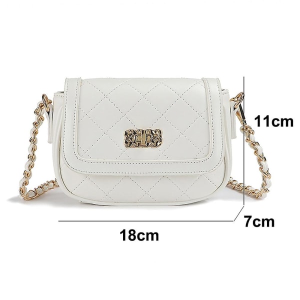 Små crossbody tasker til kvinder, trendy design skulderpung white 95fe |  white | Fyndiq