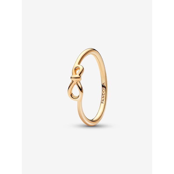 Pandora - Infinity Knot Ring - 14k gullbelegg Circumference: 58mm