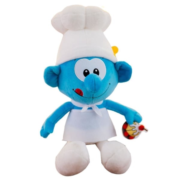 40cm Smurfdocka Plyschleksak Seriefigur Animedocka Leksak #2