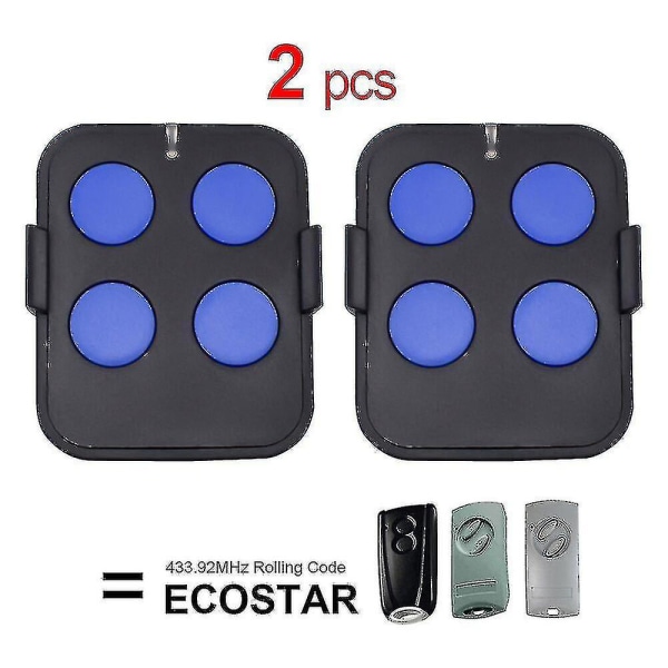 Liten fjärrkontroll ersätter Ecostar Rsc2 433 Hormann Rse2 433mhz
