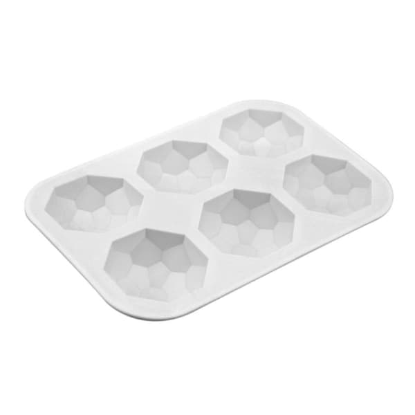 3D Gemstone Design Sjokoladeform DIY Diamant Mousse M