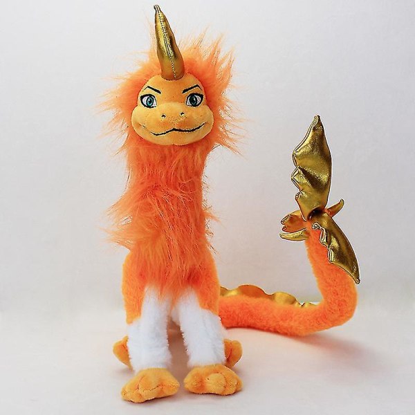 70cm Blå Sisu Drage Plys Legetøj Raya Og Den Sidste Drage Legetøj Blødt Stoppet Dyr Kawaii Dukker Fødselsdagsgave Den Sidste Drage Orange