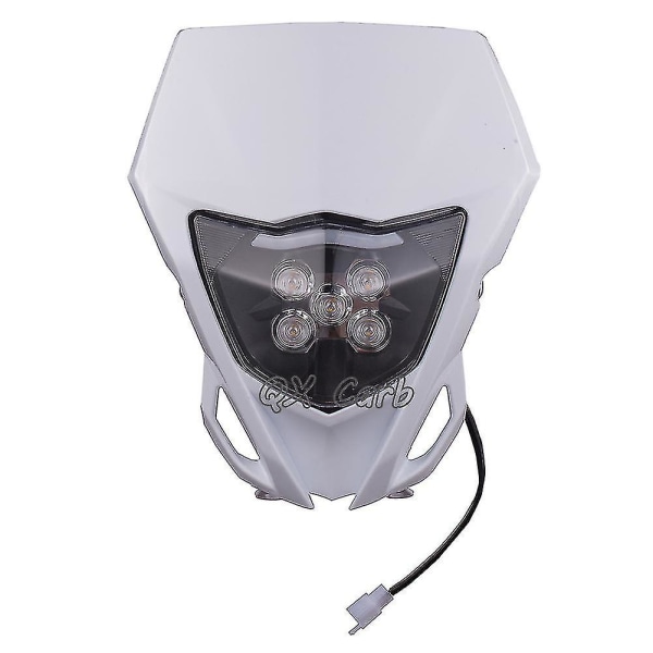 Led-ajovalaisin moottoripyörään Yamaha WR250F WR250R WR450F YZ250F YZ450F YZ TTR WR FX MX Enduro Dirt Bike -ajovalaisin black B