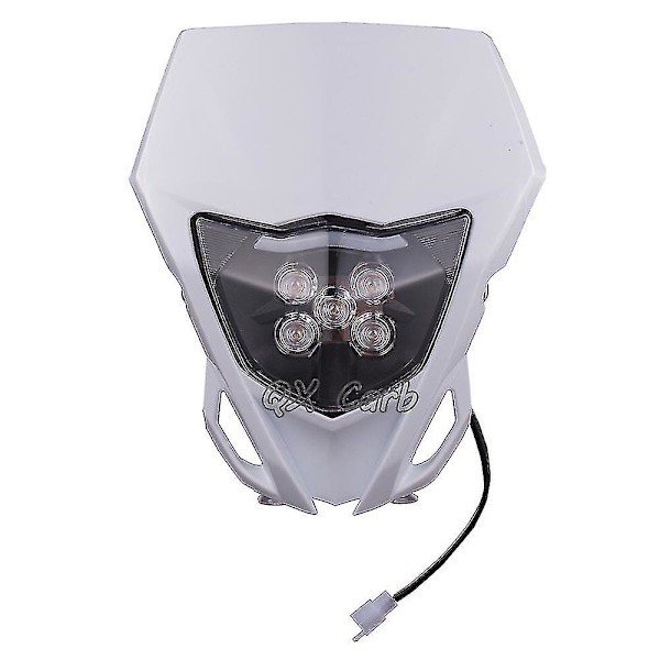 LED-strålkastare för Yamaha Wr250f Wr250r Wr450f Yz250f Yz450f Yz Ttr Wr Fx Mx Enduro Dirt Bike Motorcykelstrålkastare red B