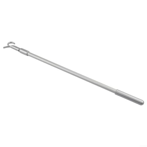 Teleskopisk forlænger til persienner i aluminium med roterende krogmekanisme, 33-60 cm