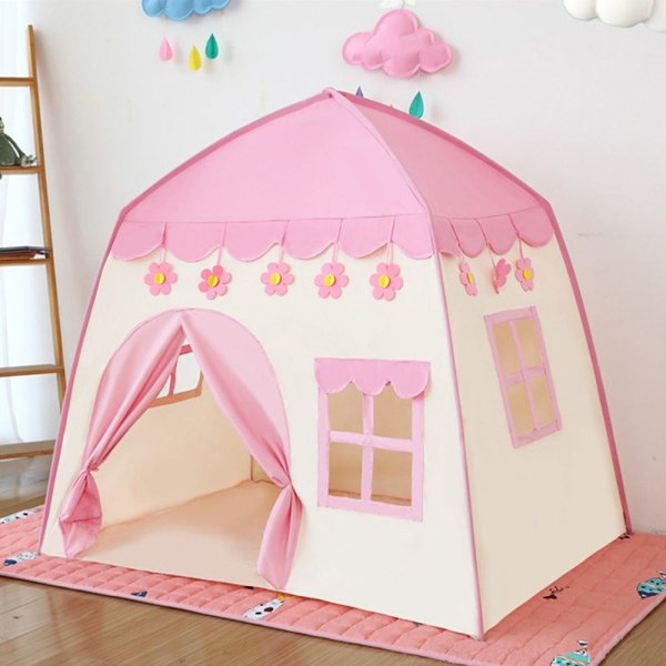 1,3 miljoonan lasten teltta leikkipaikka ROSA pink