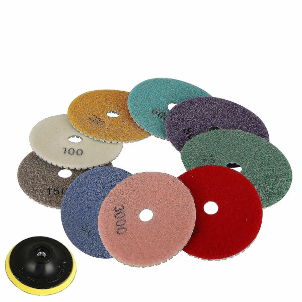 Diamond Polishing Pads Wet Dry Granite Marble Concrete Stone