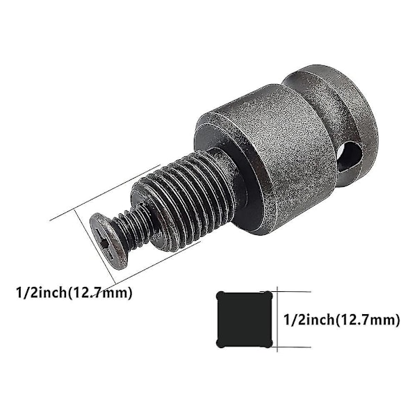 1,5-13 mm nøkkelfri borechuck 1/2 tommers-20unf med Sds-plus 1/4 tommers sekskant 1/2 tommers sokkel firkantet skiftenøkkel A