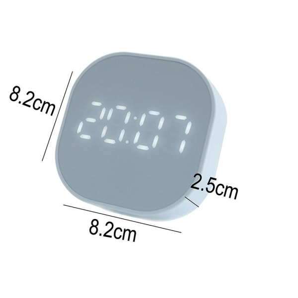 Digital väckarklocka, multifunktionell magnetisk LED-smart sensor söt väckarklocka för barn