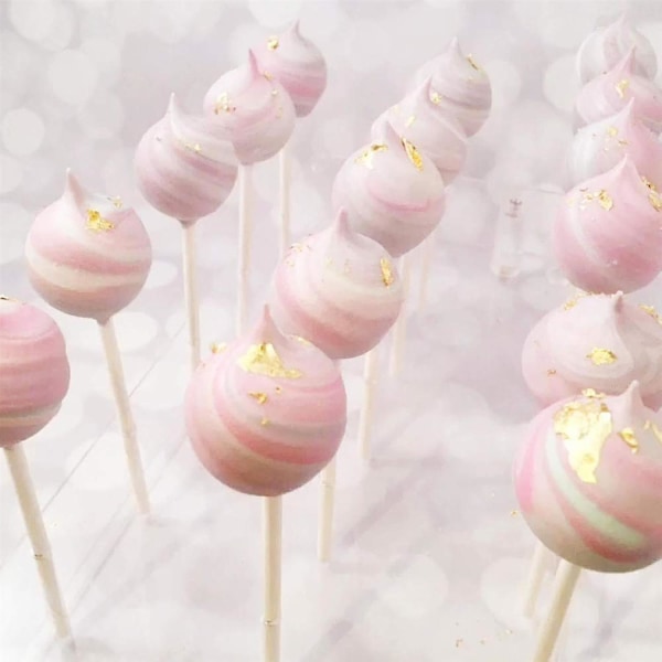 1 stk Akryl Lollipop H Rekt S Dobbelt Lag Akryl Akryl Kake Pop D Display Loll