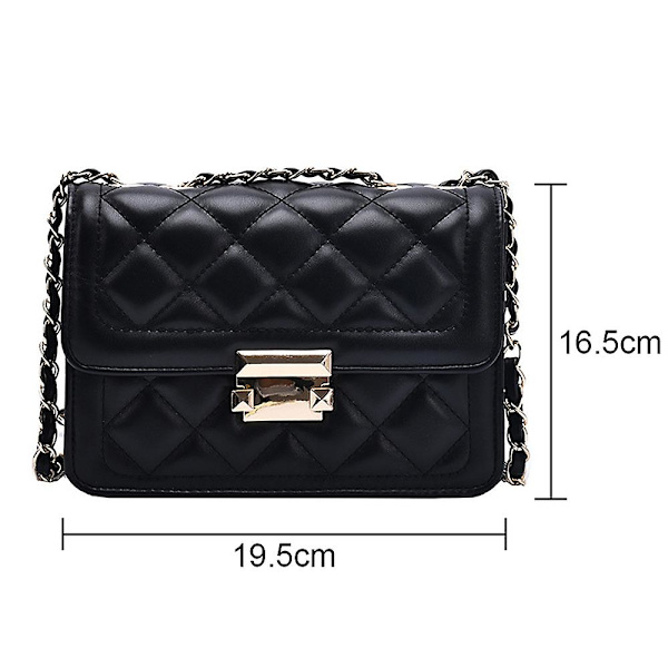 Pienet crossbody-laukut naisille, trendikäs olkalaukku, naisten crossbody-laukut black