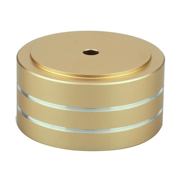 4 stk. 40x20mm aluminium Hifi forstærker højttaler isoleringsstativ pladespiller Dac fødder pad (guld)