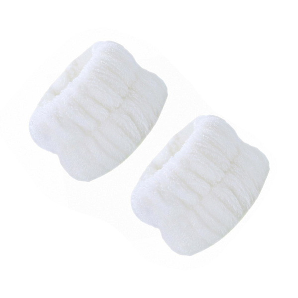 Makeup Ansigtsvask Håndledsrem Ansigtsvask Hænder Rem Makeup Absorberende Håndledsrem Ansigtsvask Håndledsrem Piger Damer White