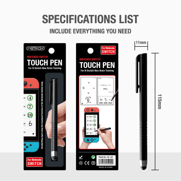 2024 Hot Pen Touch Screen Stylus Pencil For Nintend Switch Phone Tablet N-switch Touch Pen For Switch