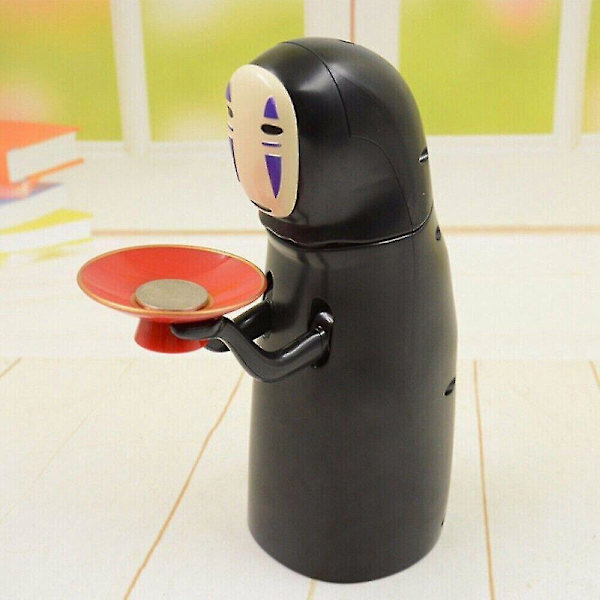 No Face Man Ät Mynt Spargris Kaonashi Spargris Barn Leksak Present - Japansk Version