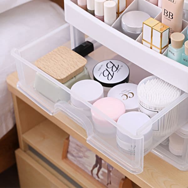 Makeup Stand Organizer / Makeup Opbevaring - Organiser din makeup Orange