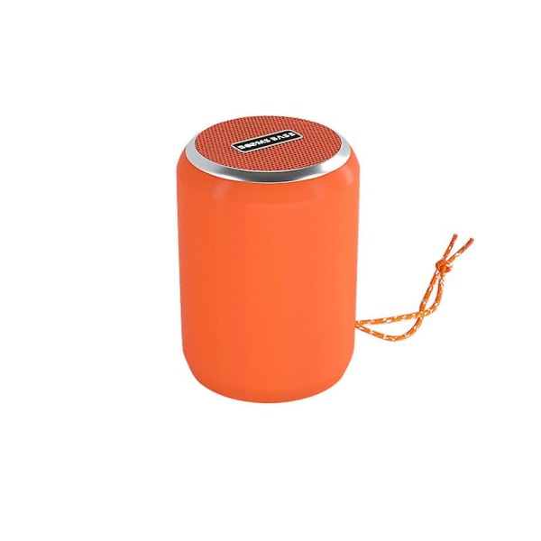Mini Bärbara bommar Bas Bluetooth högtalare Utomhus Trådlös Stereohögtalare Mp3-spelare Orange