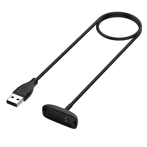 USB-lader for Fitbit Inspire 2 Smartklokke, Lengde: 1m