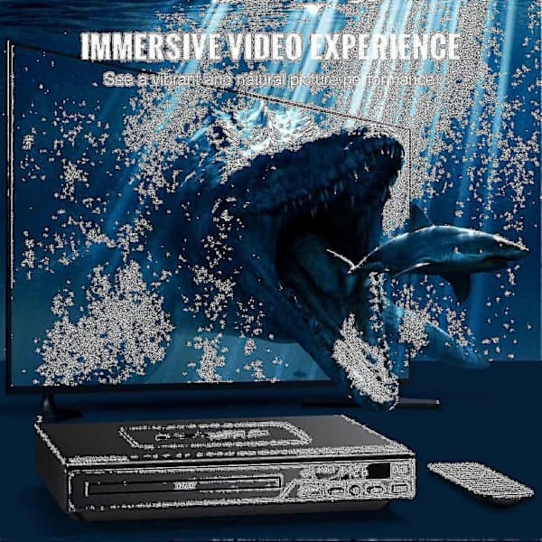 DVD-soitin televisiolle, DVD-soitin kaukosäätimellä