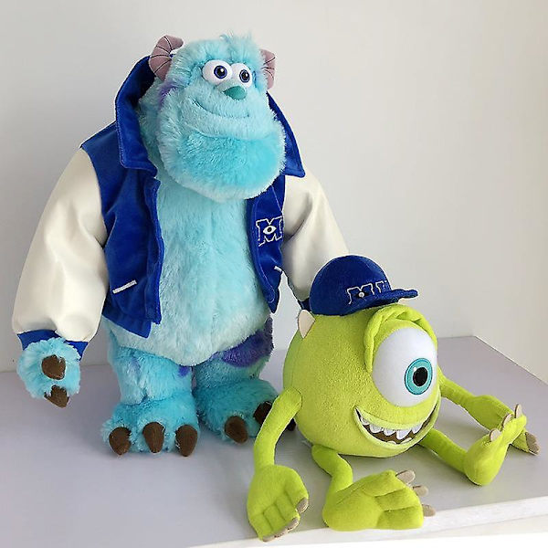 Ny Disney Monsters University Maoguai Sullivan Plyschleksak Storögd Dock Mike Dock Cartoon Omgivande Plyschleksak Barnpresenter Mike   40CM