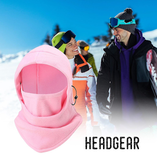 Unisex Balaclava Skimaske Solbeskyttelse Pustende Høy Elastisk Komfortabel For Elektriske Sykler Motorsykler Black