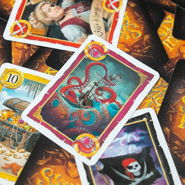 Skull King - The Ultimate Pirate Trick Taking Game | Från skaparna av Cover dina tillgångar och cover ditt kungarike | 2-8 spelare 8+