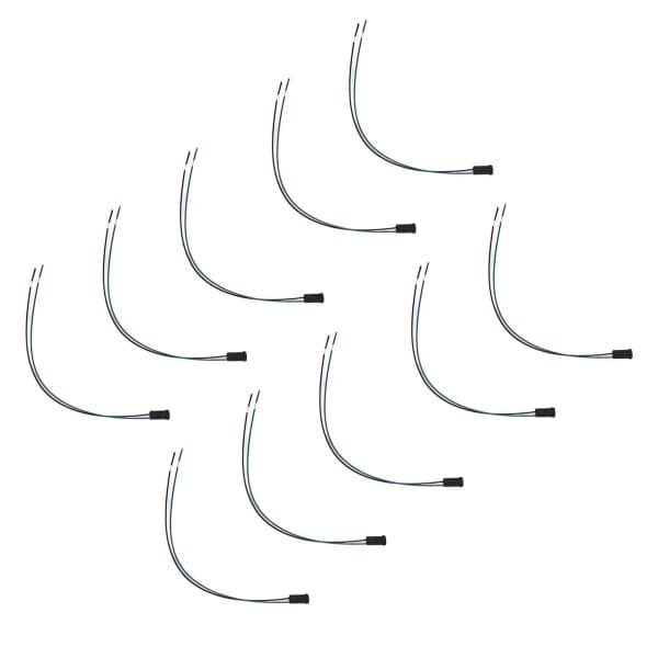 10 stk G4 LED-lampeholder Silikon Halogen Base Lampeholder KLB
