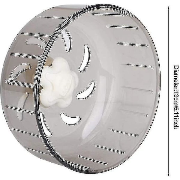 13cm Hamster Springhjul Akryl Liten Husdjur Löpband Råtta Husdjur Träningshjul Springande Spel Leksak Tyst Tvättbar Springhjul Hy