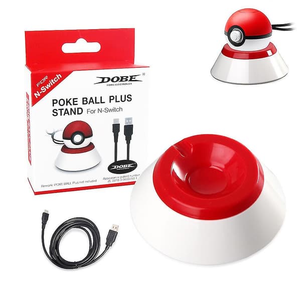 Poke Ball Plus Laddningsställ Skrivbordsställ för Nintend Switch Poke Ball Plus Controller (Pokeball Plus ingår ej)