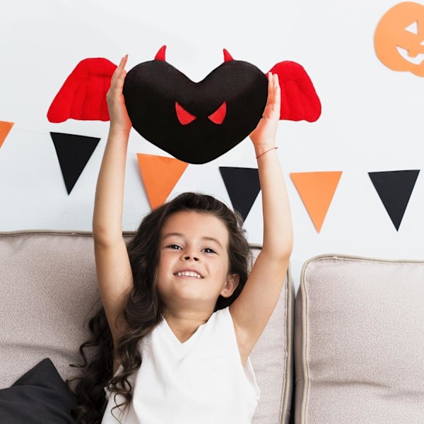 Halloween plyslegetøj, blød nakkestøttepude | Blødt plyslegetøj, behagelig pude til soveværelse, sofa, divan