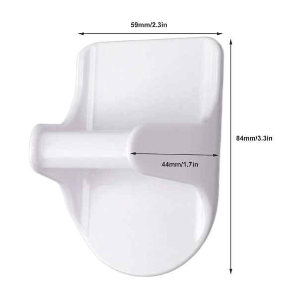 8 stk sprayflaskeholder ABS plassbesparende sterk selvklebende sprayflaskeholder for hjemmekjøkkenskap